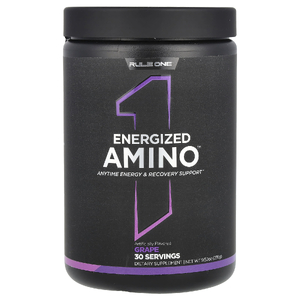 Rule One Proteins, Energized Amino, аминокислоты, со вкусом винограда, 270 г (9,52 унции) (Товар снят с продажи) 