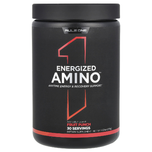 Rule One Proteins, Energized Amino, фруктовый пунш, 270 г (9,52 унции) (Товар снят с продажи) 