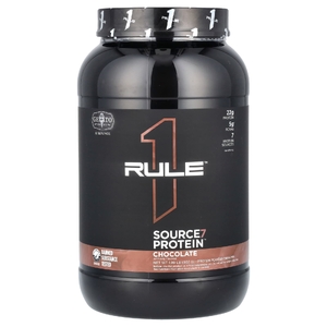 Rule One Proteins, Source7, протеиновая смесь для приготовления напитка, со вкусом шоколада, 902 г (1,99 фунта) (Товар снят с продажи) 
