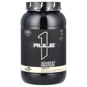 Rule One Proteins, Source7, протеиновая смесь для приготовления напитка, со вкусом ванили, 897 г (1,98 фунта) (Товар снят с продажи) 