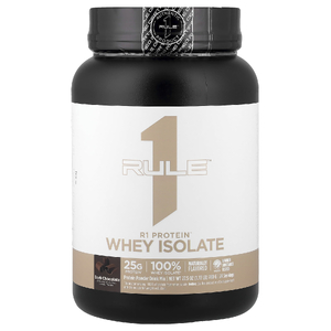 Rule One Proteins, R1 Protein™, сывороточный изолят, со вкусом темного шоколада, 780 г (1,72 фунта)