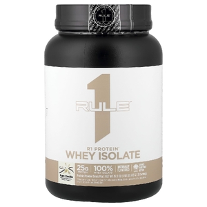 Rule One Proteins, R1 Protein™, сывороточный изолят, со вкусом чистой ванили, 763 г (1,68 фунта) (Товар снят с продажи) 