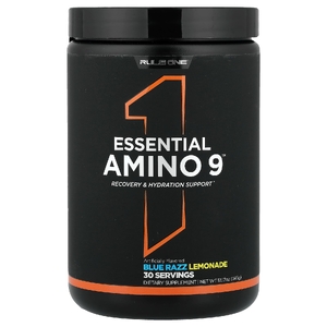 Rule One Proteins, Essential Amino 9, лимонад с голубой малиной, 345 г (12,17 унции)