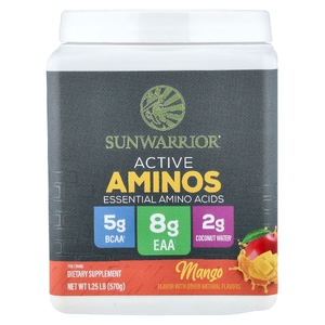 Sunwarrior, Активные аминосы, манго, 570 г (1,25 фунта)