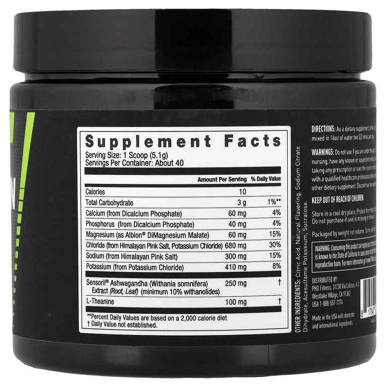 JYM Supplement Science, Hydration, электролит в порошке, лимон и лайм, 204 г (7,2 унции)