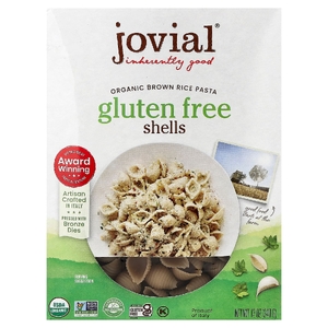 Jovial, Органическая паста из коричневого риса, в скорлупе, 340 г (12 унций)