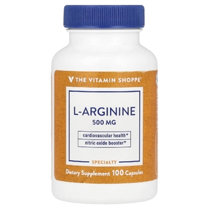 The Vitamin Shoppe, L-аргинин, 500 мг, 100 капсул (Товар снят с продажи) 