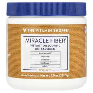 The Vitamin Shoppe, Miracle Fiber, клетчатка без добавок, 223,5 г (7,9 унции)