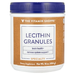 The Vitamin Shoppe, Гранулы лецитина, 454 г (16 унций)