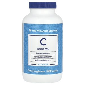 The Vitamin Shoppe, Витамин C, 1000 мг, 300 капсул