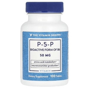The Vitamin Shoppe, P-5-P, 50 мг, 100 таблеток