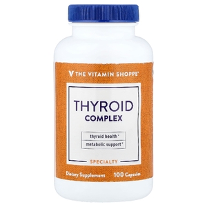The Vitamin Shoppe, комплекс для здоровья щитовидной железы, 100 капсул