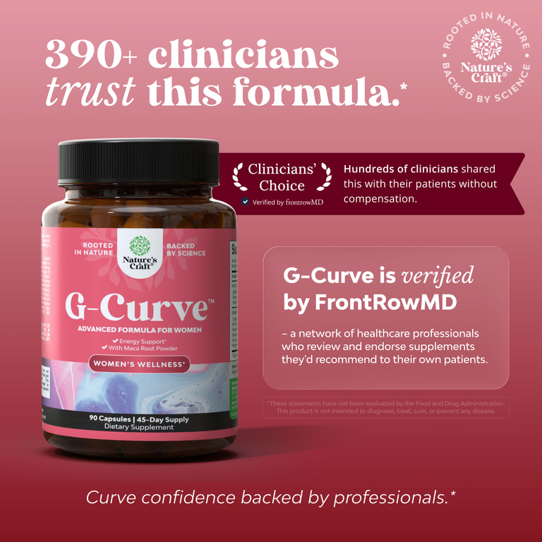 Nature's Craft, G-Curve ™, улучшенная формула для женщин, 90 капсул