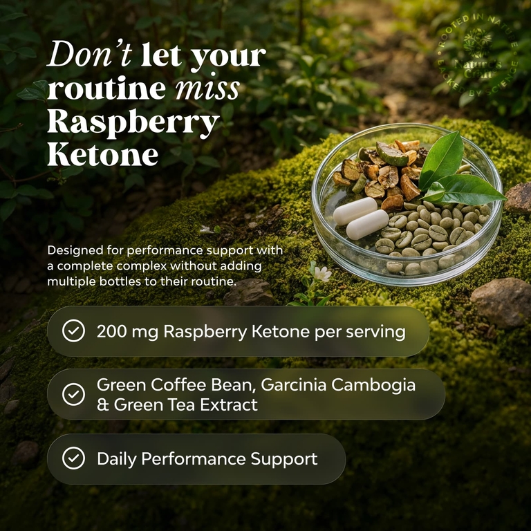 Nature's Craft, Raspberry Ketone Ultra, 60 капсул