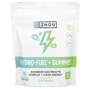 Zhou Nutrition, Hydro-Fuel, жевательные мармеладки, холодный синий, 60 жевательных таблеток (Товар снят с продажи) 