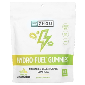 Zhou Nutrition, Водные жевательные таблетки, лимон и лайм, 60 жевательных таблеток