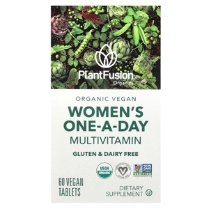 PlantFusion, Мультивитамины для женщин, 60 веганских таблеток (Товар снят с продажи) 