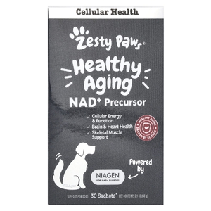 Zesty Paws, Healthy Aging, прекурсор НАД +, для собак, 30 пакетиков, 60 г (2,1 унции)