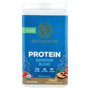 Sunwarrior, Warrior Blend, протеин, кленовые французские тосты, 750 г (1,65 фунта)