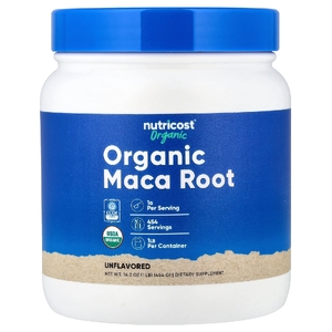 Nutricost, Органический корень маки, без добавок, 454 г (1 фунт)