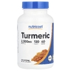 Nutricost, куркума, 120 капсул