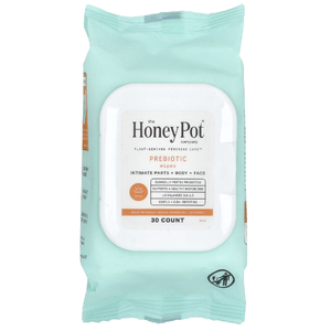 The Honey Pot Company, Пребиотические салфетки, 30 шт.