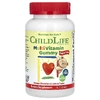 ChildLife Essentials, Мультивитаминные жевательные мармеладки, без сахара, натуральная клубника и лимон, 90 жевательных таблеток