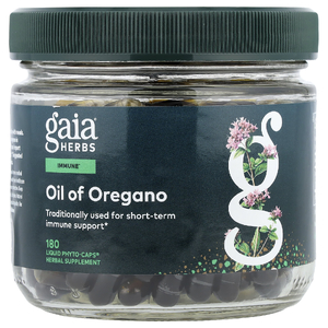Gaia Herbs, масло орегано, 180 капсул Phyto-Caps®