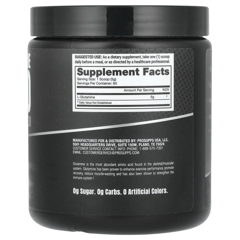 ProSupps, Глутамин 300, аминокислота, 10,58 (300 г)