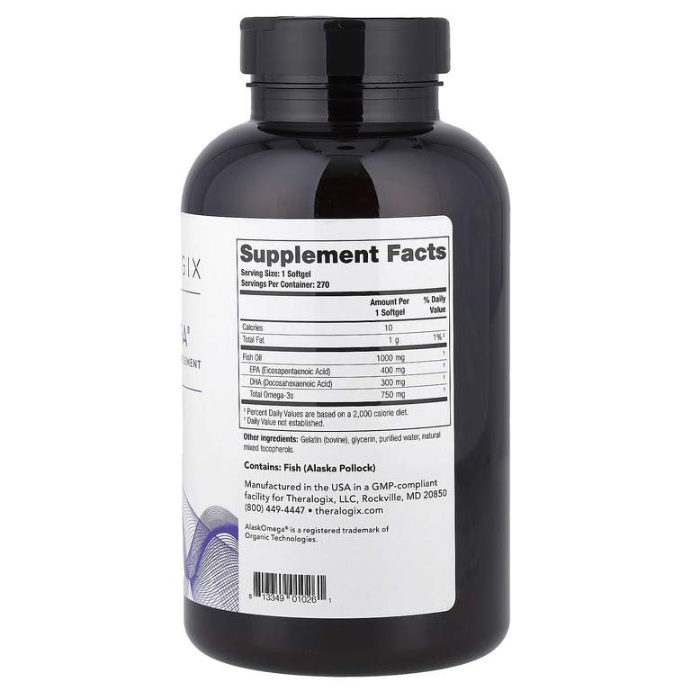 Theralogix, TherOmega®, 270 капсул