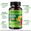 NATURELO, Железо с витамином C, 180 вегетарианских капсул