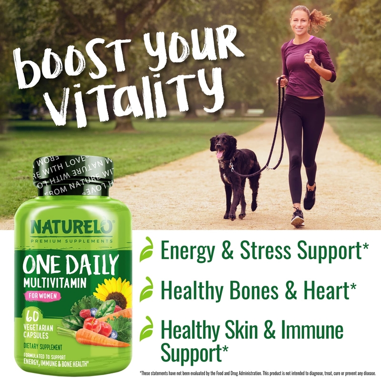 NATURELO, Мультивитамины для женщин One Daily, 60 вегетарианских капсул