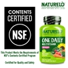 NATURELO, Мультивитамины для женщин One Daily, 60 вегетарианских капсул