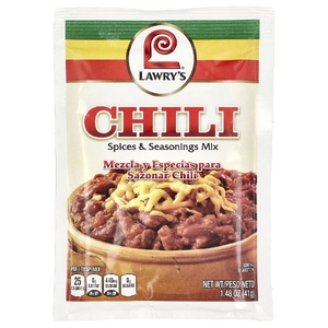 Lawry's, Чили, смесь специй и приправ, 41 г (1,48 унции)