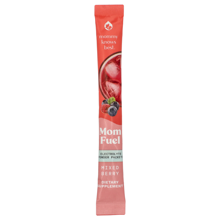 Mommy Knows Best, Hydrating Mom Fuel, ягодное ассорти, 16 пакетиков по 6,5 г (0,23 унции)