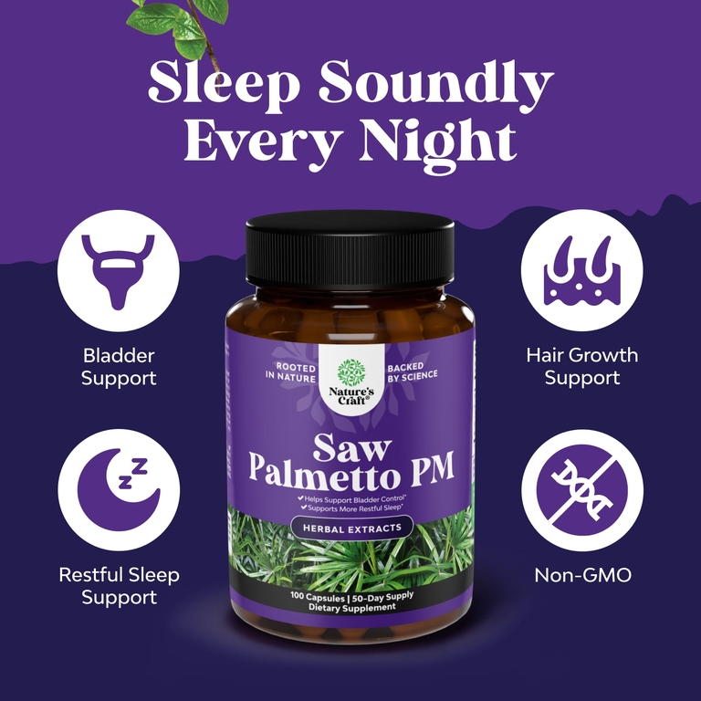 Nature's Craft, Saw Palmetto PM`` 100 капсул