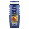 Nivea, Для мужчин, гель для душа 3 в 1, цитрусовый аромат и кофеин, 500 мл (16,9 жидк. унц.) (Товар снят с продажи) 