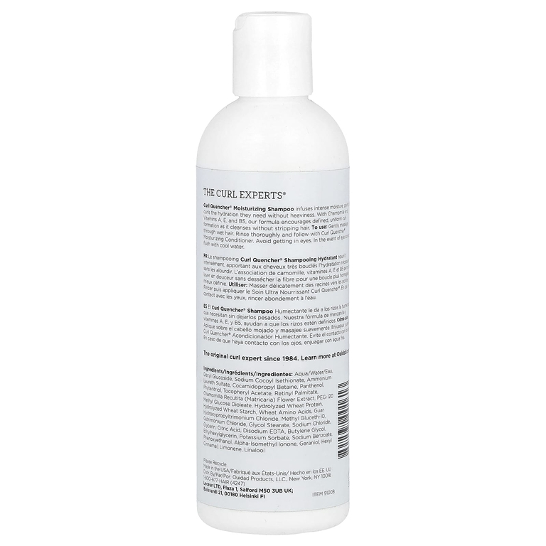 Ouidad, Curl Quencher®, увлажняющий шампунь, для плотных локонов, 250 мл (8,5 жидк. унц.) (Товар снят с продажи) 