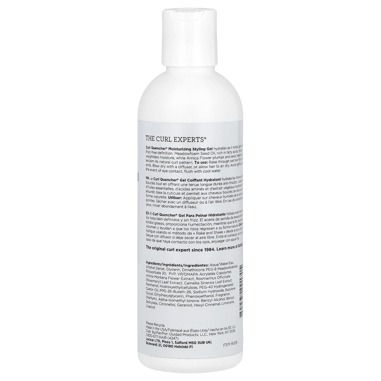 Ouidad, Curl Quencher®, увлажняющий гель для укладки, 250 мл (8,5 жидк. унц.) (Товар снят с продажи) 