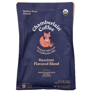 Chamberlain Coffee, Witty fox, смесь фундука, молотый, средняя обжарка, 283 г (10 унций)