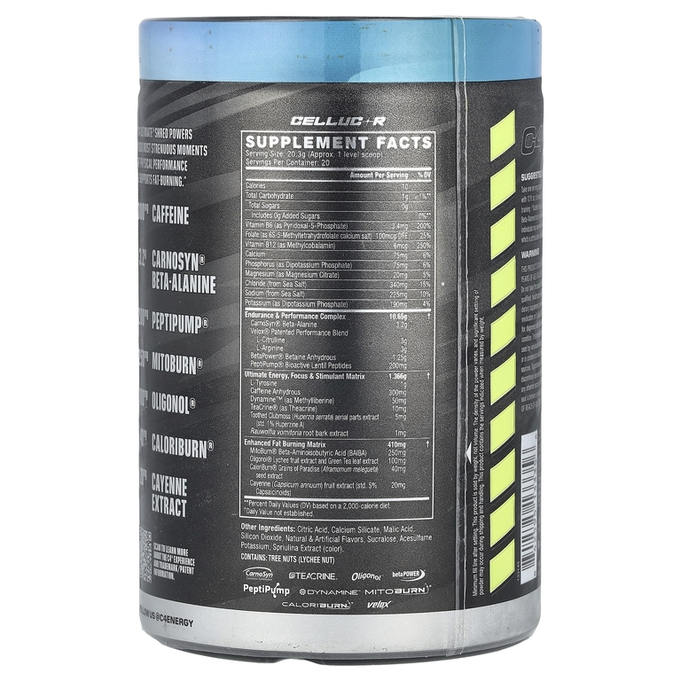 C4 / Cellucor, C4® Ultimate Shred, предтренировочный комплекс, Frozen Bombscle, 406 г (14,3 унции)