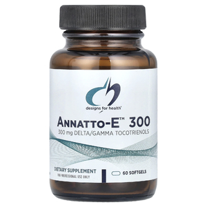 Designs For Health, Annatto-E™ 300, 60 капсул