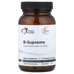 Designs For Health, B-Supreme, 60 вегетарианских капсул