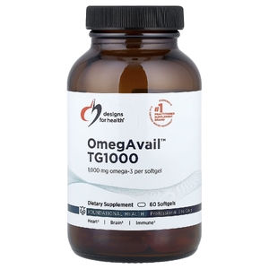 Designs For Health, OmegAvail™ TG1000, 60 капсул
