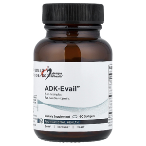 Designs For Health, ADK Evail™, жирорастворимый комплекс с глицерилом, 60 капсул