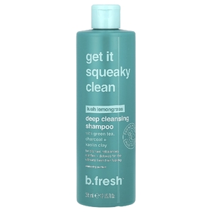 b.fresh, Get It Squeaky Clean, шампунь для глубокого очищения, для жирных волос, сочный лемонграсс, 355 мл (12 жидк. унций)