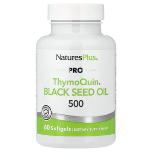 NaturesPlus, Масло черного тмина Pro ThymoQuin® 500, 60 капсул (500 мг в 1 капсуле)