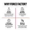 Force Factor, ДМАЭ, 250 мг, 100 растительных капсул
