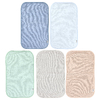 Green Sprouts, Stay Dry Burp Pads, Multicolor, 5 Pads