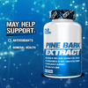 EVLution Nutrition, экстракт коры сосны, 90 вегетарианских капсул (240 мг в 1 капсуле)